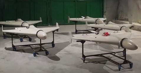 Ukraina Tembak Jatuh 13 Drone Kamikaze Iran Dekat Ibukota Kiev